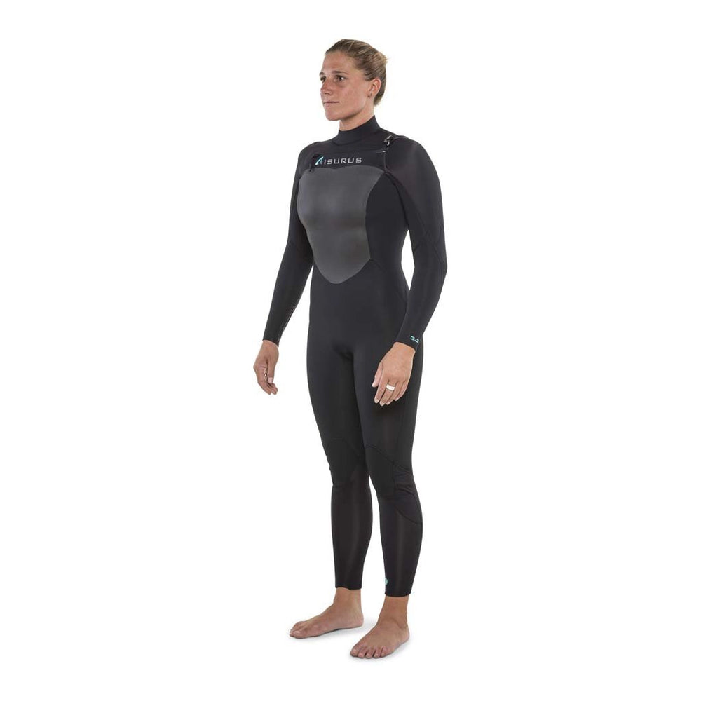 EMBER 3.2 - WOMENS CHEST ZIP FULL SUIT - ISURUS
