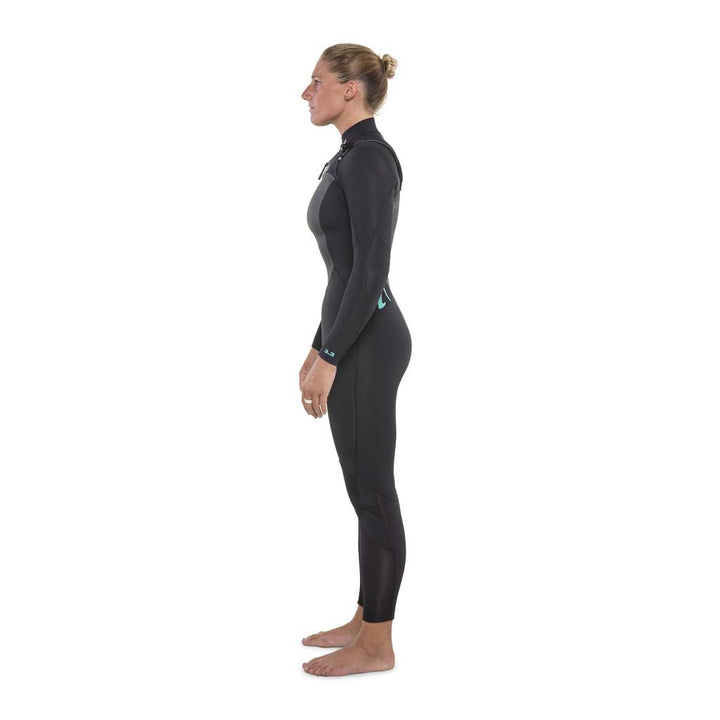 EMBER 3.2 - WOMENS CHEST ZIP FULL SUIT - ISURUS