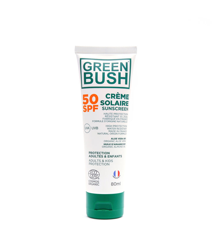 Creme solaire SPF50 Greenbush