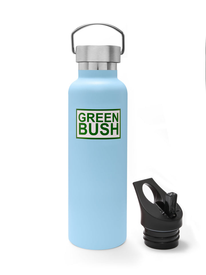 Gourde isotherme bleu 621ml Greenbush