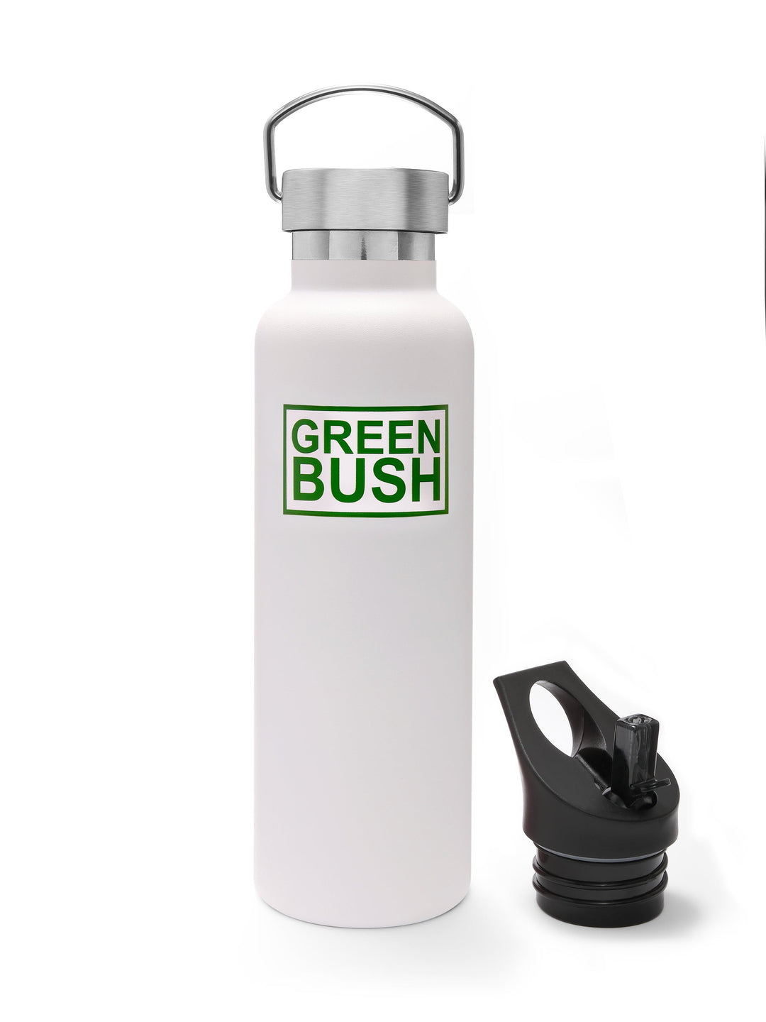 Gourde isotherme blanche 621ml Greenbush