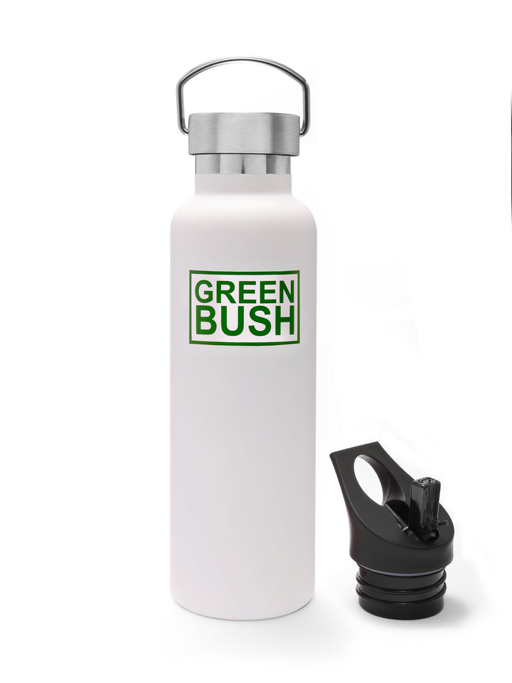 Gourde isotherme blanche 621ml Greenbush