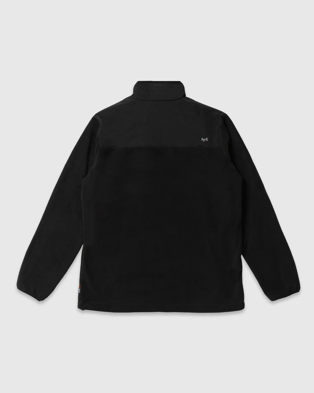 POLAIRE HYFI ZIP UP BLACK