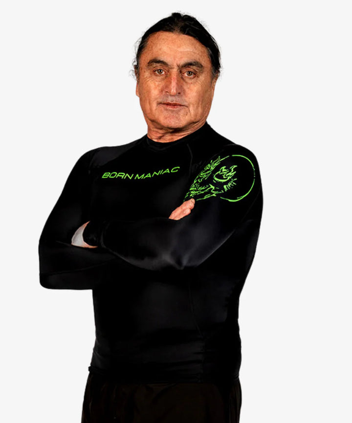 BORN MANIAC - UNISEX RASH GUARD UV - DAVID BROMLEY COLLAB