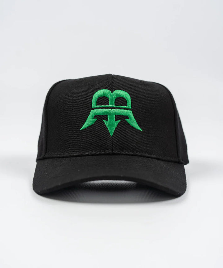 BORN MANIAC UNISEX SNAPBACK GREENLOGO