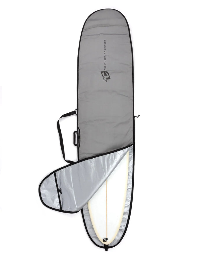 LONGBOARD ICON LITE (with fin slot) : SILVER BLACK - CREATURES