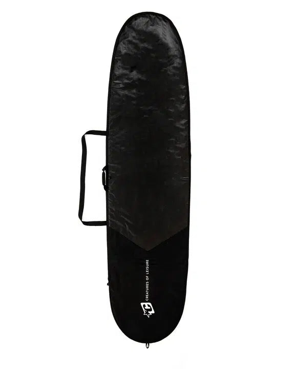 LONGBOARD ICON LITE (with fin slot) : BLACK SILVER- CREATURES