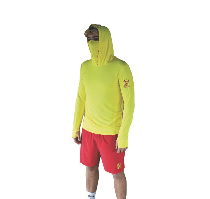 SURF-TEE MANCHES LONGUES À CAPUCHE UPF 50 + - LIFEGUARD COLLECTION