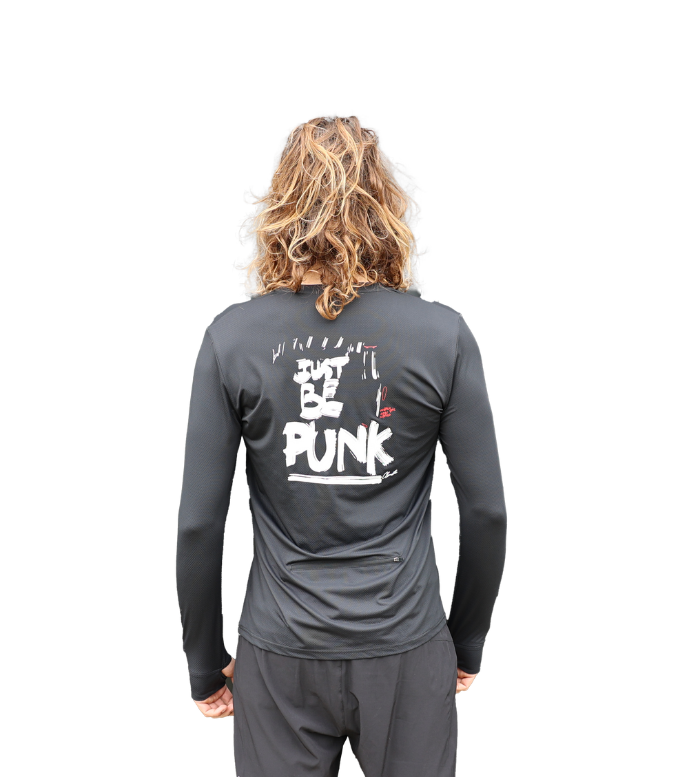 SURF-TEE MANCHES LONGUES UPF 50 + JUST BE PUNK 