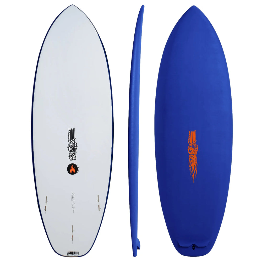 JS - FLAME FISH SQUASH TAIL SOFTBOARD