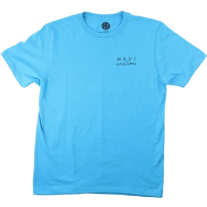 TEESHIRT MAUI AND SONS COOKIE LOGO BLUE