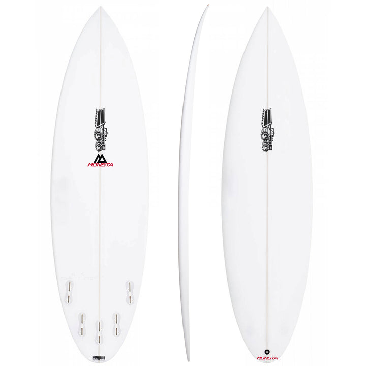 JS - MONSTA 10 ROUND TAIL PU 